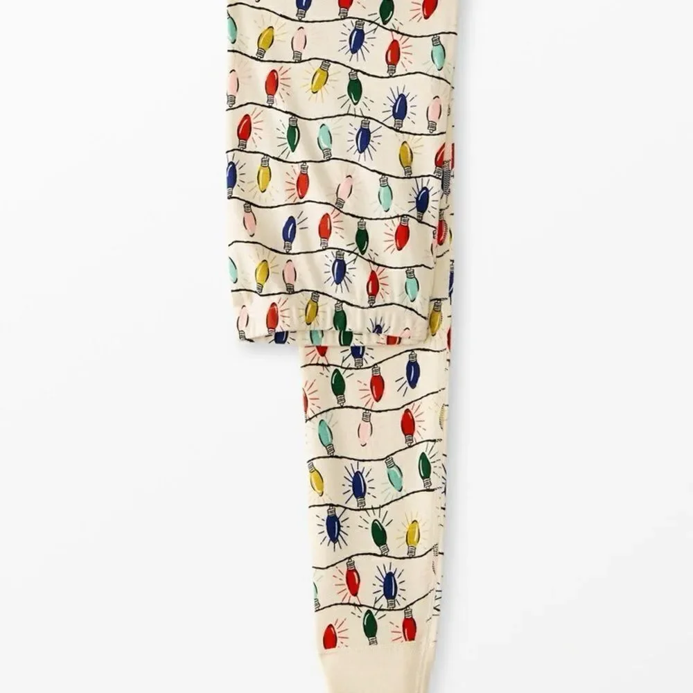 Hanna Anderson Adult Holiday Long John Pajama Pants size M